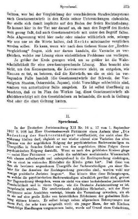575-582, II. Sprechsaal