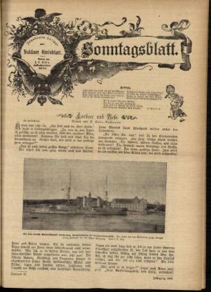 Ausgabe vom Sonntag, den 13. September 1908.