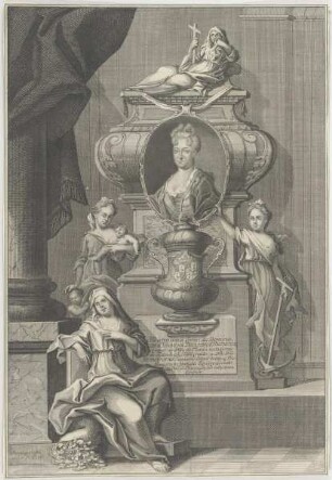 Bildnis der Johanna Dorothea von Reuß-Schleiz