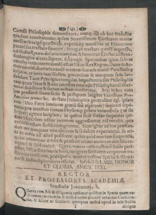 Rector Et Professores Academiae Studiosae Iuventuti, S.