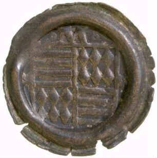 Münze, Hohlpfennig, um 1512