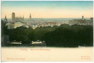Danzig. Blick vom Bischofsberg
