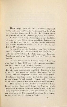 Die Schwarz'sche Infusion alcal. Kochsalzlösung als Ersatz der Bluttransfusion : Inaug.-Diss.