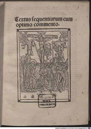 Textus sequentiarum : cum optimo commento