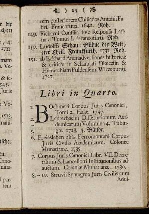 Libri in Quarto.