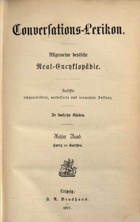 Brockhaus' Conversations-Lexicon : Vollständig in 15 Bänden, 8