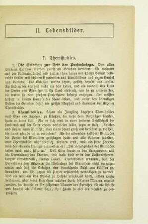 II. Lebensbilder