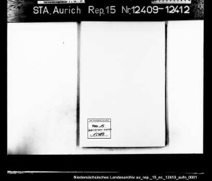 Weltliche Angelegenheiten der Kirchengemeinden (Kirchenbeiträge, Neubauten und Reparaturen, Friedhöfe): Loppersum