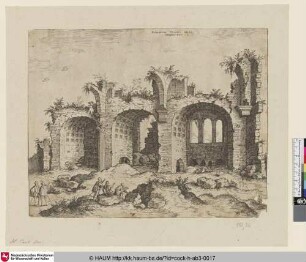Ruinarum Templi Pacis Prospectus .I.