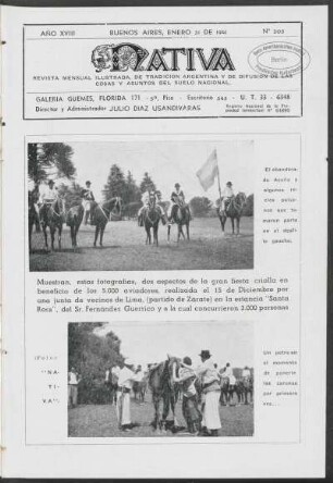 18.1941=Nr. 205: Nativa, 18.1941=Nr. 205