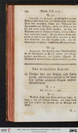 Das neunzehnte Kapitel