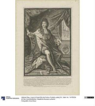Louis le Grand Roi de France: Porträt Ludwig XIV.