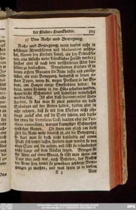 3) Von Ruhe und Bewegung.