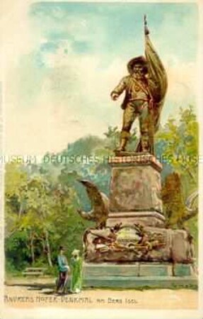Das Andreas Hofer-Denkmal am Berg Isel