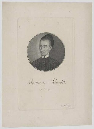 Bildnis des Maurus Schenkl