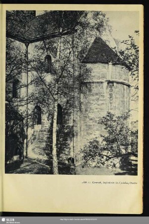Abb. 11. Gernrode, Stiftskirche St. Cyriakus, Ostchor