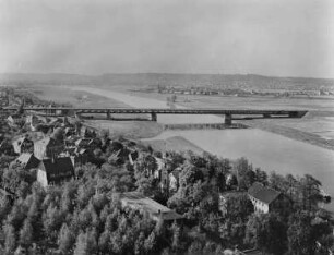 Kaditzer Autobahnbrücke über die Elbe (Strecke Dresden-Chemnitz)