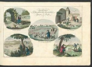 Tafel: Jardinage, Education des animaux, Chasse & Peche.