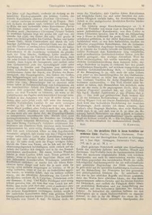 86-88 [Rezension] Stange, Carl, Die christliche Ethik in ihrem Verhältnis zur modernen Ethik: Paulsen, Wundt, Hartmann