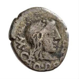 Münze, Quinar, 47 - 46 v. Chr.