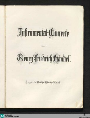 21: Instrumental-Concerte