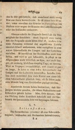 67-89, §. 7. Seitenstechen.