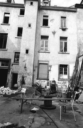 Freiburg im Breisgau: Räumung des Hauses in der Wilhelmstraße 36
