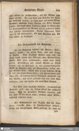 Die Bestandtheile der Kuhmilch