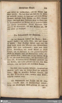 Die Bestandtheile der Kuhmilch