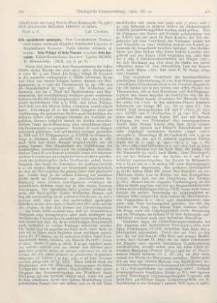399-401 [Rezension] Acta apostolorum apocrypha.(Partis alterius volumen alterum.)