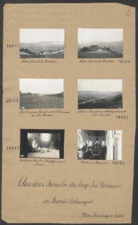Fort Camp des Romains vom Waldrand des Bois Pernosse