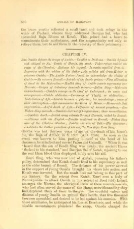 Chapter IV. Rao Oméda defeats the troops of Ambér ...