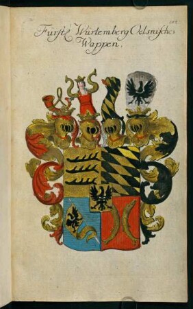 102, Wappen der Herzoge zu Würtemberg-Oels