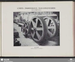 Chrys. Zimmermann, Maschinenfabrik, Köln-Ehrenfeld