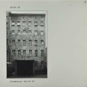 Fotografie: Dresdener Str. 125, um 1981
