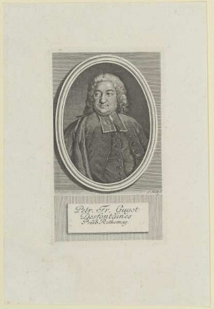 Bildnis des Petr. Fr. Guyot Desfontaines
