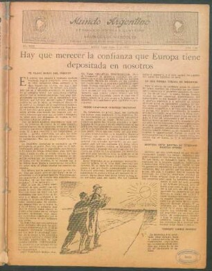 Lo que espera Europa de nosotros