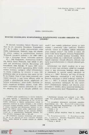 18: Rysunki Stanisław Wyspiańskiego w Państwowej Galerii Obrazów we Lwowie