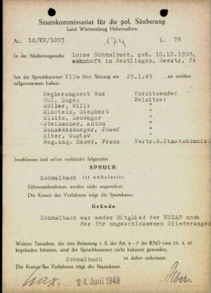 Schmalbach, Luise