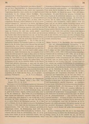 75-76 [Rezension] Muckermann, Hermann, Um das Leben der Ungeborenen