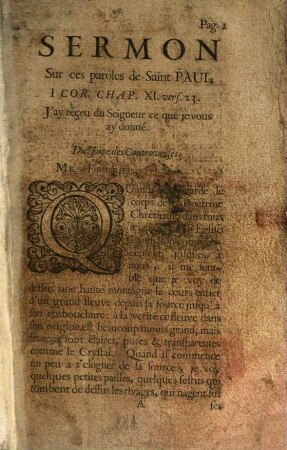 Examen de l'Eucharistie