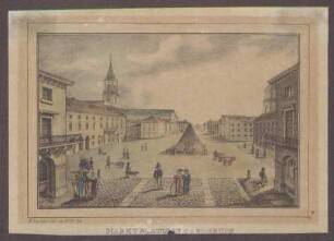Marktplatz in Carlsruhe