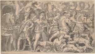 Motiv nach einem antiken Relief
