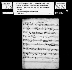 Anonymus: Quintett in F-Dur