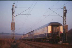 Seckach Lok 110 442 D-Zug UIC-X-Wagen