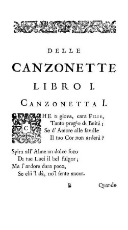 Canzonetta I. [-] VI.