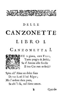 Canzonetta I. [-] VI.