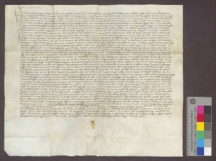 Wernli Herzog von Wiechs und sein Sohn Heinzman verkaufen an Burkhard von Schellenberg, Komtur zu Beuggen, eine Gült von 1 Viernzel Dinkel um 16 Pfund Stebler.