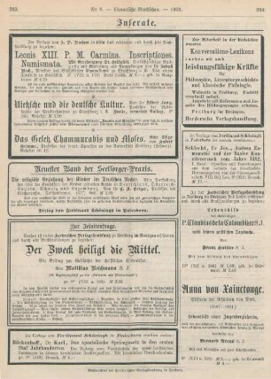 263-264 Werbung