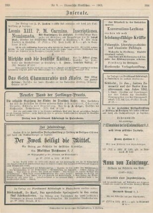 263-264 Werbung